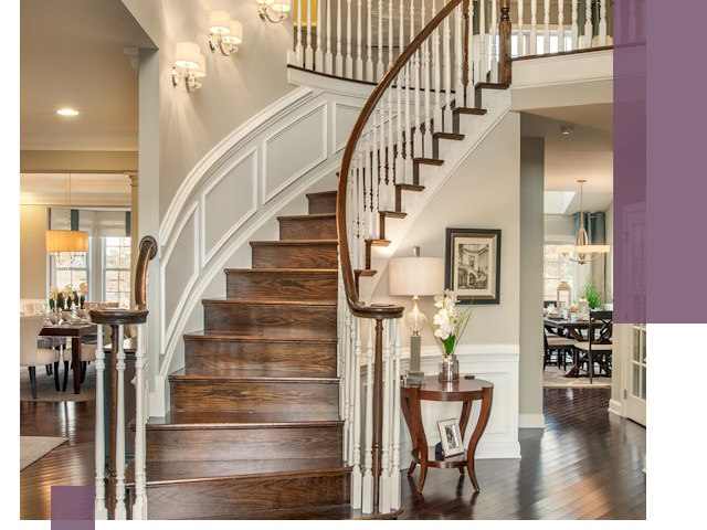 Изготовление лестниц под ключ в Новокуйбышевске — металлокаркас и отделка