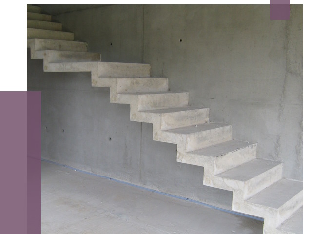 Бетонные лестницы в Новокуйбышевске от 18948 руб. под ключ | ПРОЛЁТ-Нвб