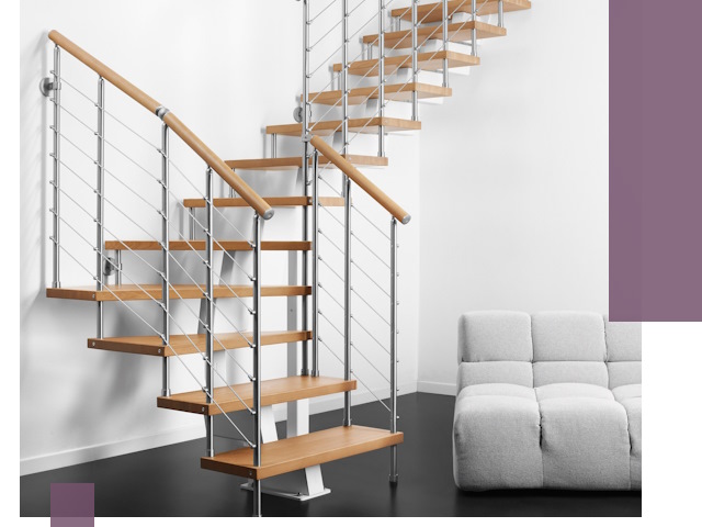 Модульные лестницы под ключ в Новокуйбышевске — монтаж и изготовление