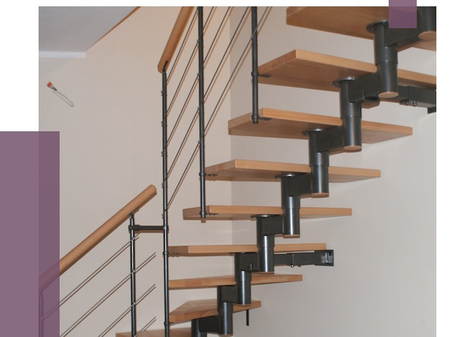 Изготовление модульных лестниц в Новокуйбышевске от 11522 руб. 