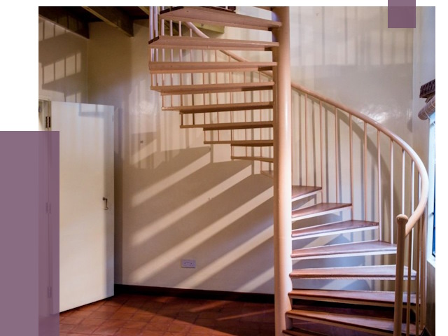 Изготовление винтовых лестниц на заказ в Новокуйбышевске от 76303 руб. | ПРОЛЁТ-Нвб