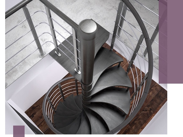 Демонтаж винтовых лестниц в Новокуйбышевске — быстро и безопасно