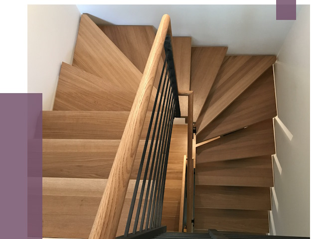 П-образные лестницы в Новокуйбышевске под ключ от 48650 руб. | ПРОЛЁТ-Нвб