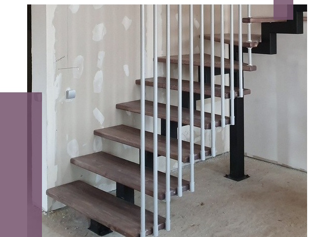 Монтаж лестниц на больцах в Новокуйбышевске от 8398 руб. — надежно| ПРОЛЁТ-Нвб