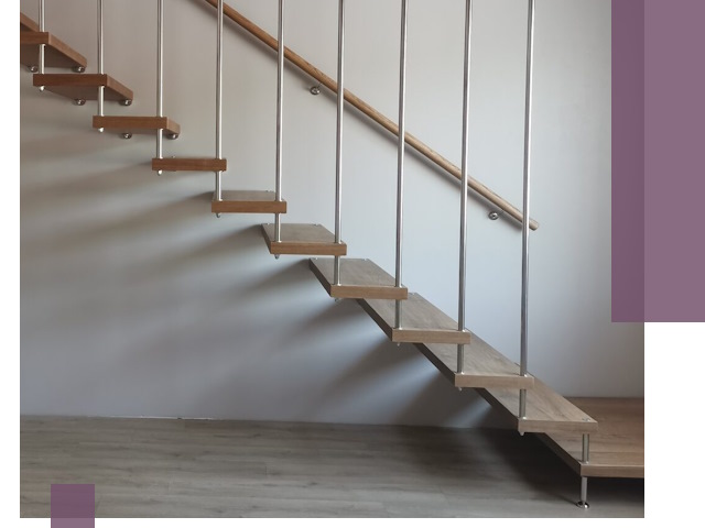 Демонтаж лестниц на больцах в Новокуйбышевске быстро и аккуратно