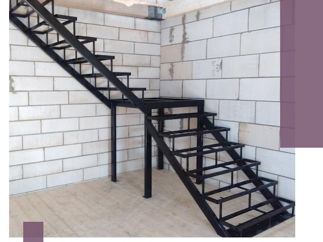 Лестницы на металлокаркасе под ключ в Новокуйбышевске — изготовление и монтаж
