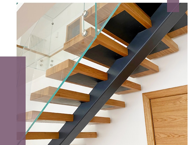 Лестницы на монокосоуре в Новокуйбышевске от 18948 руб. под ключ | ПРОЛЁТ-Нвб