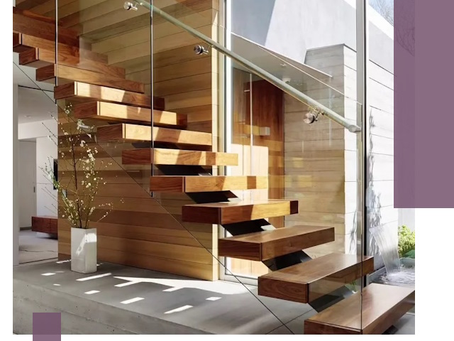 Современные лестницы на заказ в Новокуйбышевске — изготовление и монтаж