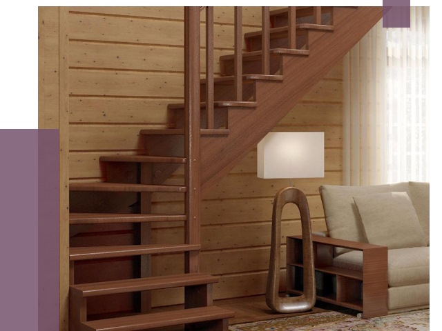 Лестницы эконом класса в Новокуйбышевске от 18282 руб. бюджетные решения