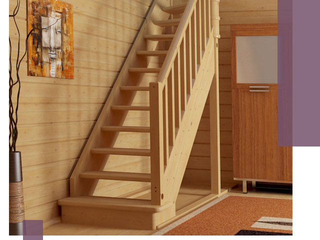 Лестницы эконом класса под ключ в Новокуйбышевске — недорого и быстро