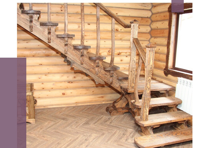 Лестницы в баню в Новокуйбышевске от 19153 руб. — изготовление | ПРОЛЁТ-Нвб