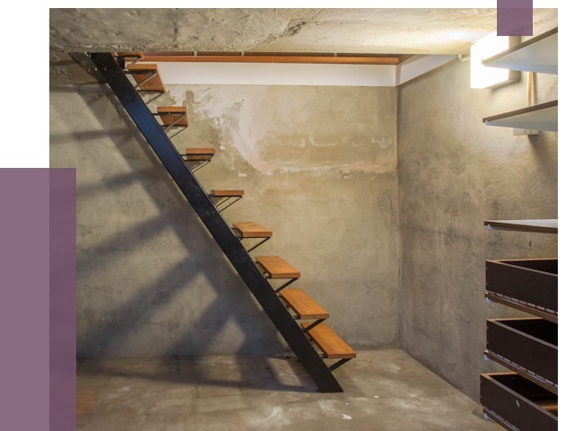 Лестницы в подвал в Новокуйбышевске от 13161 руб. — монтаж | ПРОЛЁТ-Нвб