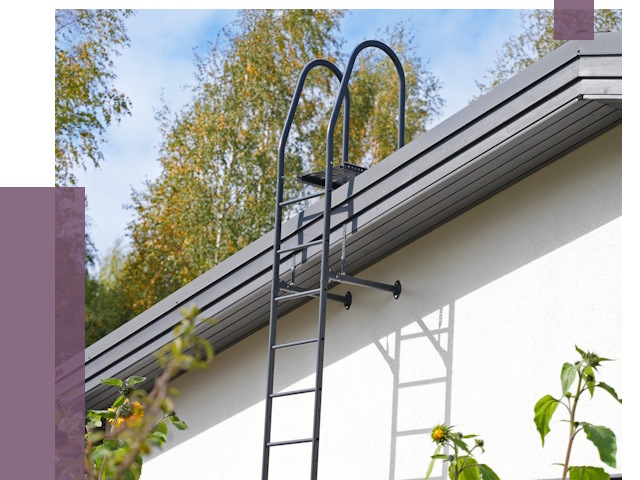 Лестницы на крышу в Новокуйбышевске от 19153 руб. — монтаж и монтаж ПРОЛЁТ-Нвб