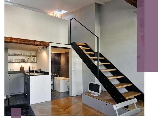 Лестницы на антресоль под ключ в Новокуйбышевске — изготовление и монтаж