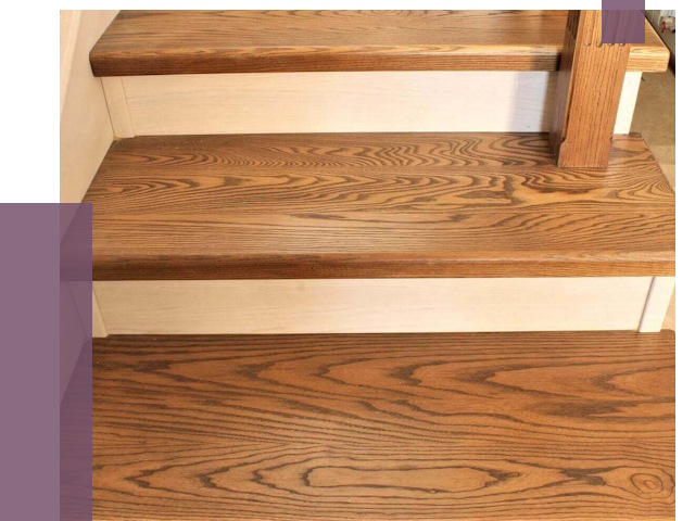 Буковые лестницы под ключ в Новокуйбышевске от 12546 руб. 