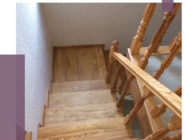 Сосновые лестницы в Новокуйбышевске под ключ от 8091 руб.  | ПРОЛЁТ-Нвб