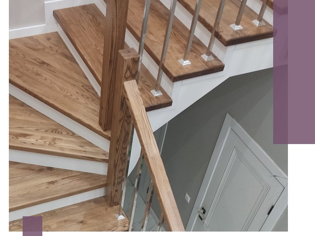 Обшивка металлических лестниц под ключ в Новокуйбышевске