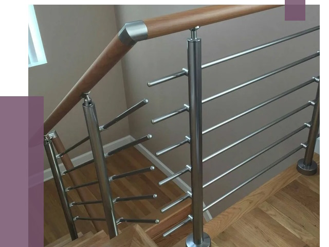 Изготовление перил в Новокуйбышевске от 4609 руб. — перила на заказ | ПРОЛЁТ-Нвб