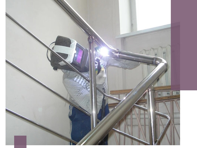 Монтаж перил и ограждений качественно в Новокуйбышевске