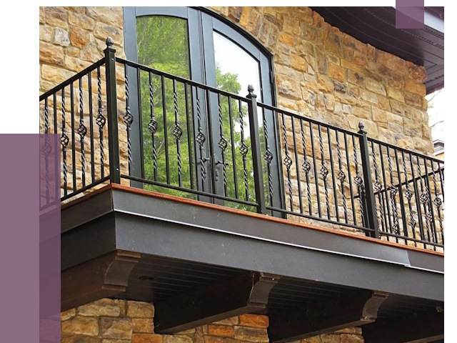 Балконные ограждения в Новокуйбышевске от 8040 руб. — купить | ПРОЛЁТ-Нвб