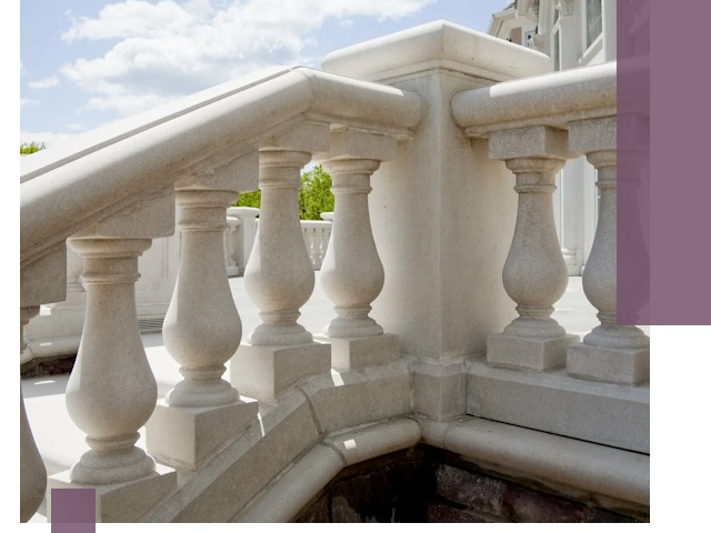 Балюстрады из металла и камня под ключ в Новокуйбышевске