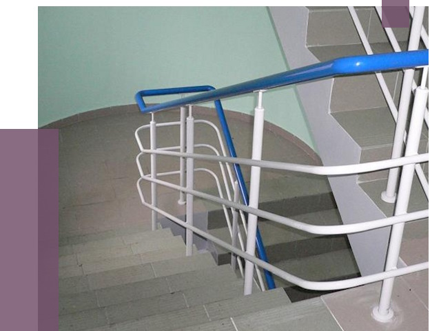 Перила в подъезде в Новокуйбышевске — установка и замена от 7425 руб. | ПРОЛЁТ-Нвб