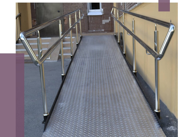 Пандусы в Новокуйбышевске от 12290 руб. — установка для инвалидов | ПРОЛЁТ-Нвб