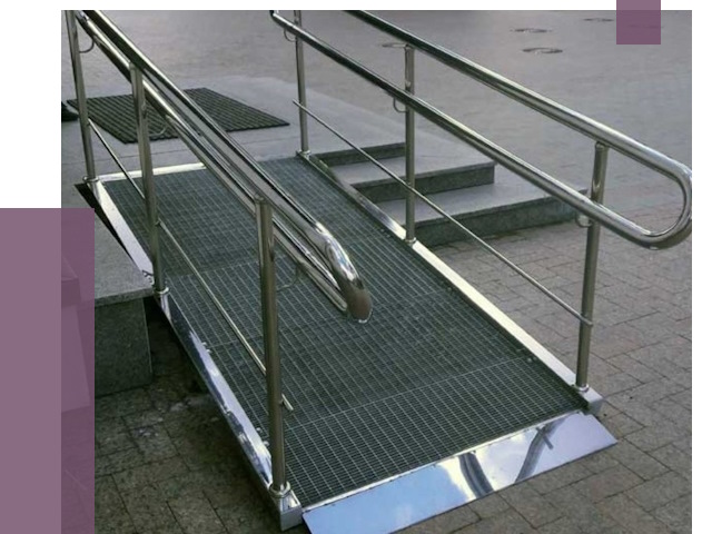 Монтаж пандусов для инвалидов в Новокуйбышевске от 8624 руб. под ключ | ПРОЛЁТ-Нвб