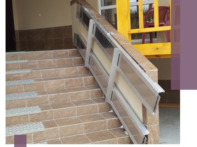 Откидные пандусы под ключ в Новокуйбышевске — монтаж и демонтаж