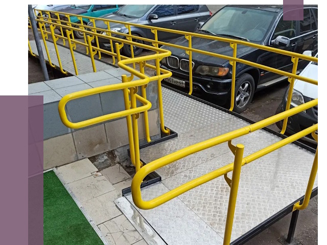 Стационарные пандусы в Новокуйбышевске от 12290 руб. | ПРОЛЁТ-Нвб