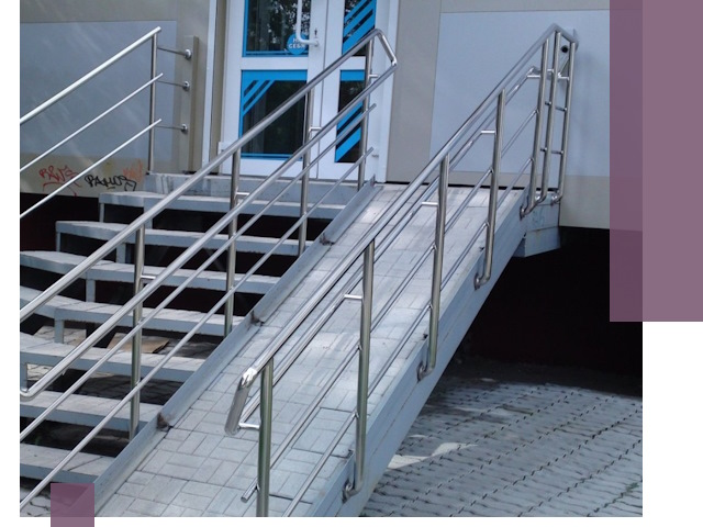 Пандус на крыльцо под ключ в Новокуйбышевске: монтаж и изготовление