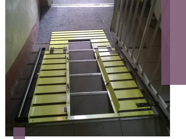 Профессиональный монтаж пандуса в подъезд в Новокуйбышевске