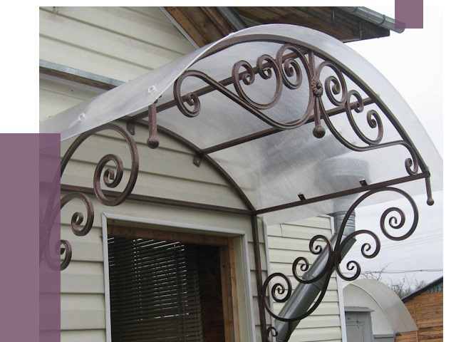 Изготовление козырьков в Новокуйбышевске от 7374 руб. — заказать | ПРОЛЁТ-Нвб