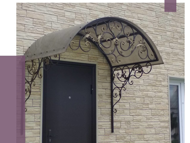 Ремонт козырьков в Новокуйбышевске от 7425 руб.  | ПРОЛЁТ-Нвб