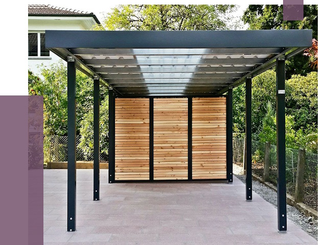 Отдельно стоящие навесы во дворе в Новокуйбышевске от 80400 руб. | ПРОЛЁТ-Нвб