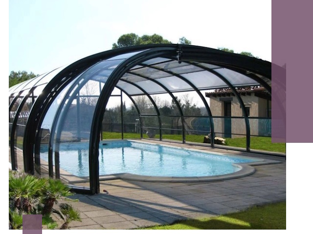 Навесы для бассейна в Новокуйбышевске: изготовление и монтаж под ключ