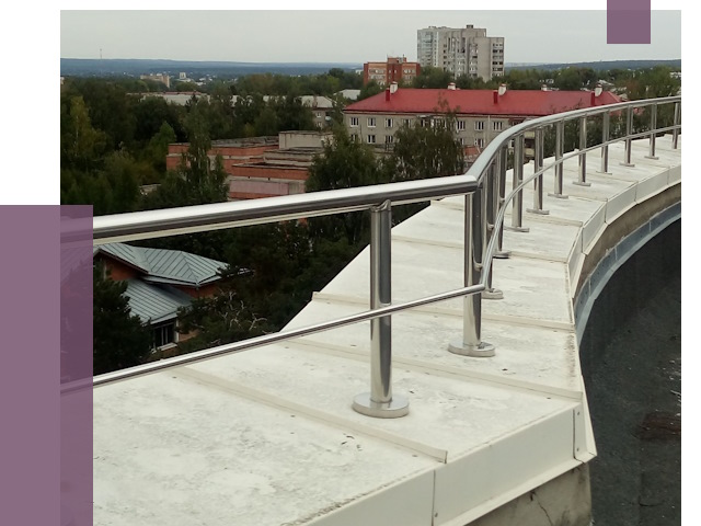 Парапеты и ограждения кровли в Новокуйбышевске от 4967 руб.