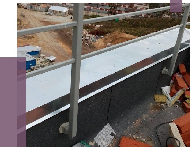 Монтаж парапетов в Новокуйбышевске от 4302 руб.  | ПРОЛЁТ-Нвб