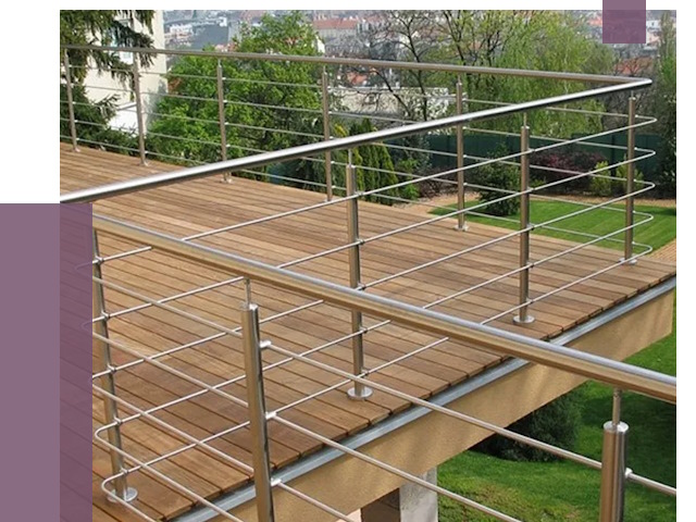 Алюминиевые парапеты в Новокуйбышевске под ключ от 7784 руб. 