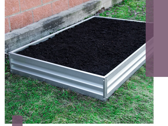 Металлические бордюры для грядок в Новокуйбышевске: прочность и аккуратность