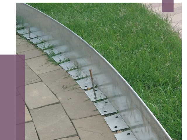 Металлические бордюры для тротуаров в Новокуйбышевске от 8706 руб.