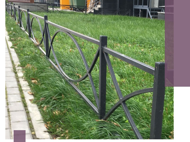Газонные ограждения из металла в Новокуйбышевске — монтаж и продажа