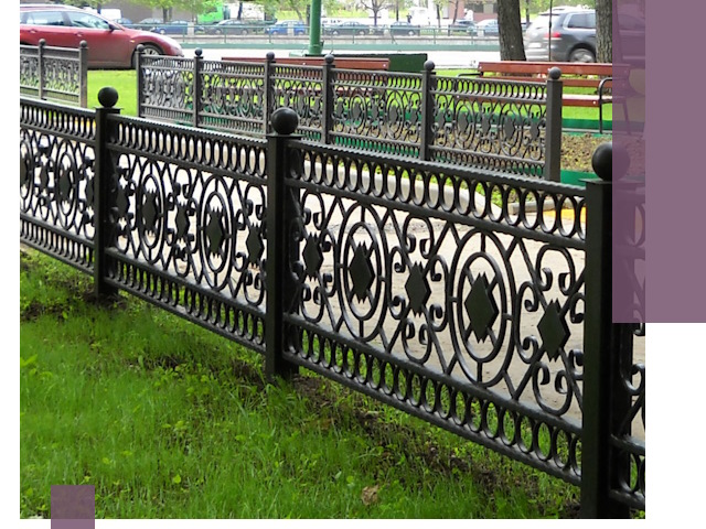 Секционные газонные ограждения под ключ в Новокуйбышевске