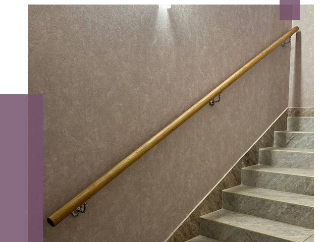 Пристенные поручни в Новокуйбышевске под ключ от 3943 руб. 