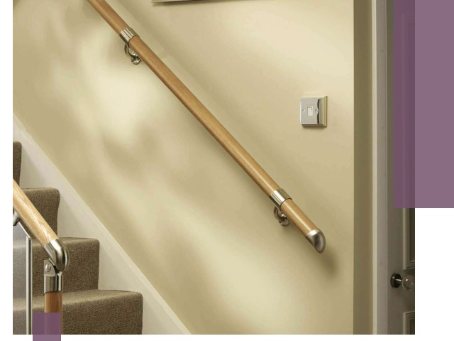 Монтаж пристенных поручней профессионально в Новокуйбышевске