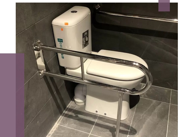 Поручни для санузлов в Новокуйбышевске от 4302 руб.  | ПРОЛЁТ-Нвб