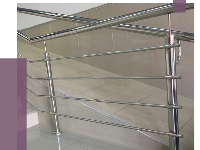 Изготовление поручней из нержавеющей стали в Новокуйбышевске