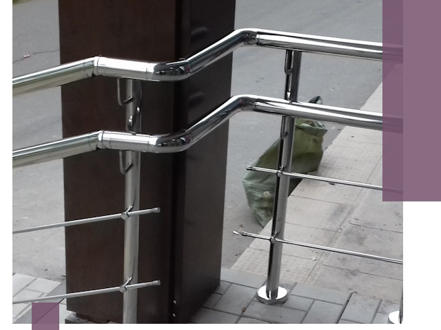 Монтаж поручней из нержавеющей стали в Новокуйбышевске качественно и быстро